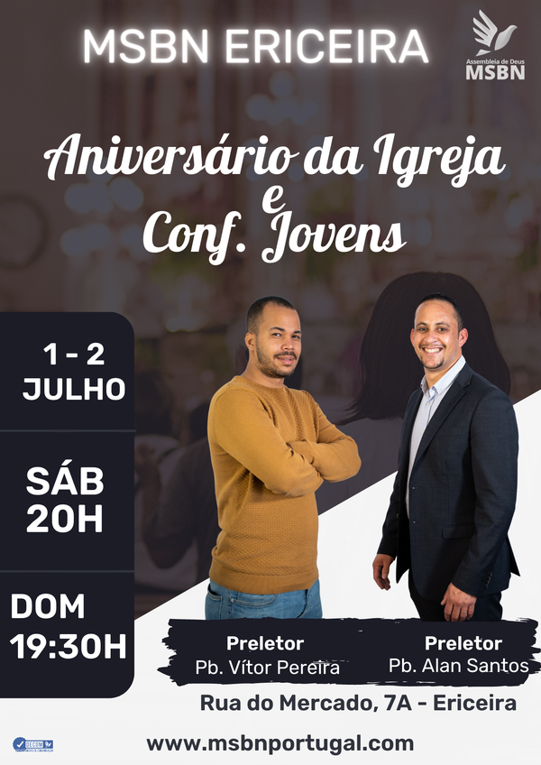 Aniv. igreja e Conf. Jovens - Ericeira