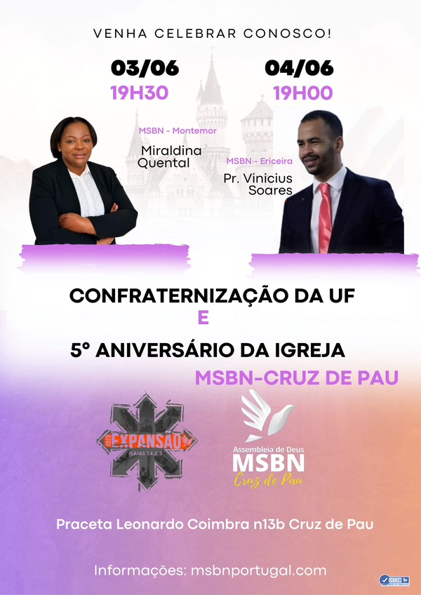Conf UF I 5 anos - MSBN Cruz de Pau