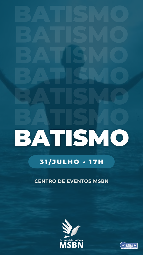 Culto de Batismo