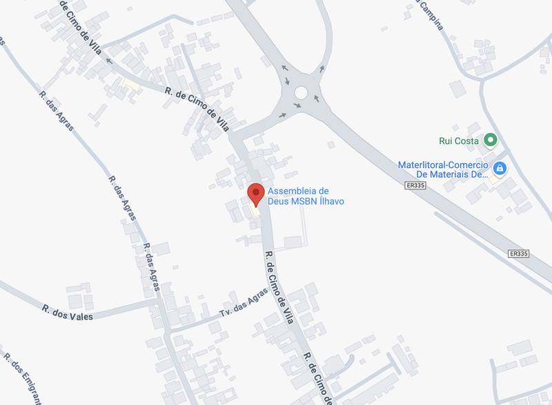 Mapa de localização — Ílhavo (Aveiro)