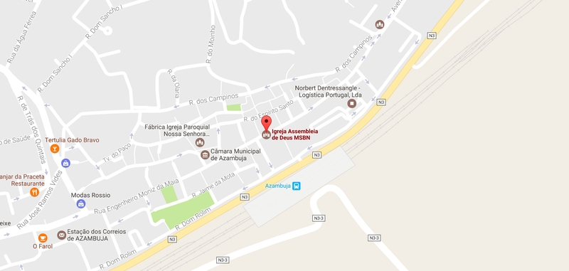 Mapa de localização — Azambuja