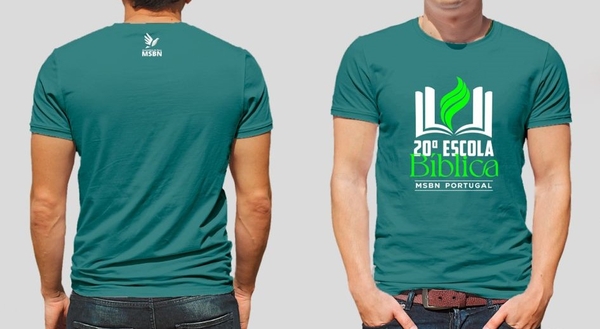 Camisa comemorativa dos 20 anos da EB