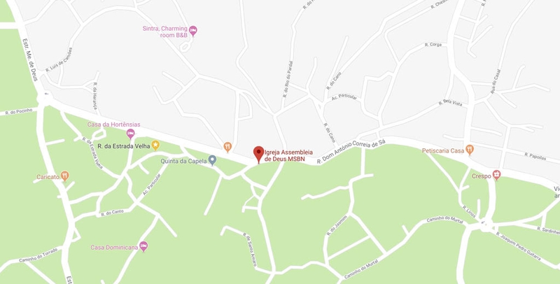 Mapa de localização — Várzea de Sintra