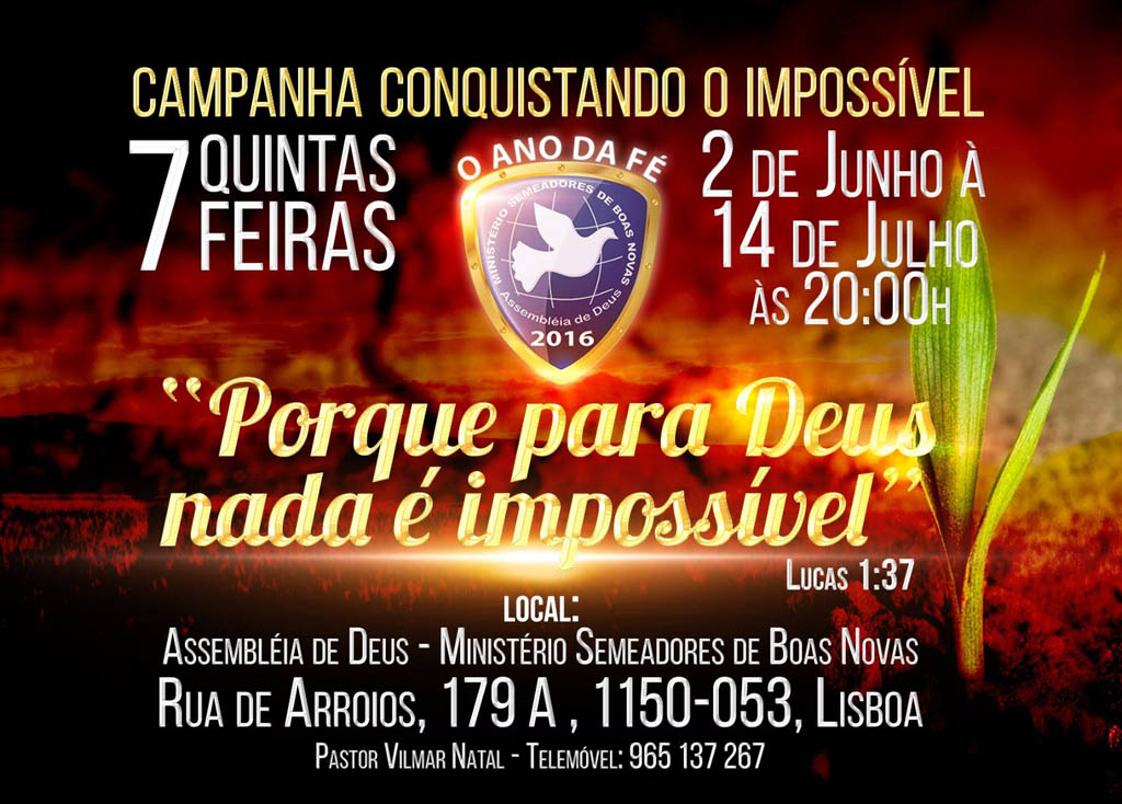 "Conquistando o impossível" no MSBN Lisboa